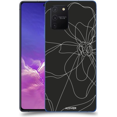 Pouzdro ACOVER Samsung Galaxy S10 Lite s motivem Line Flower I – Zboží Mobilmania