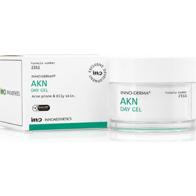 Inno Derma AKN Day Gel pro mastnou a aknózní pleť 50 g – Hledejceny.cz