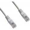 síťový kabel Datacom 1497 patch UTP CAT5E, 0,25m, bílý