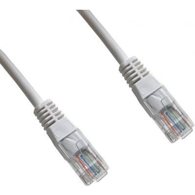 Datacom 1497 patch UTP CAT5E, 0,25m, bílý – Zboží Mobilmania