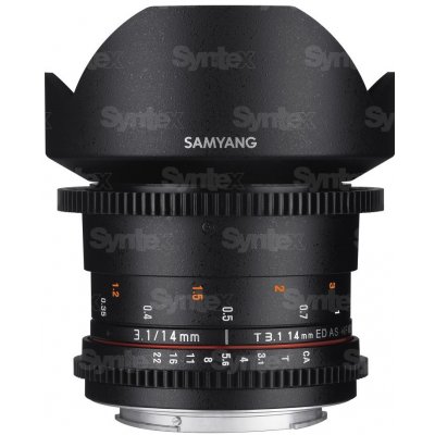 Samyang 14mm T3.1 VDSLR ED AS IF UMC II Canon EF-M
