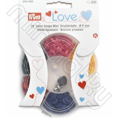 Patentky MINI "Color snaps" 72 ks PRYM LOVE – Sleviste.cz