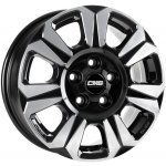 CMS C31 6,5x16 5x130 ET60 diamond black – Zboží Mobilmania