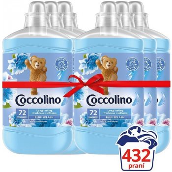 Coccolino Blue Splash 6 x 1,8 l