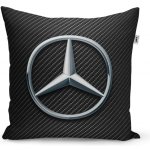 Sablio Polštář Logo 4 Carbon 40x40 – Zboží Dáma