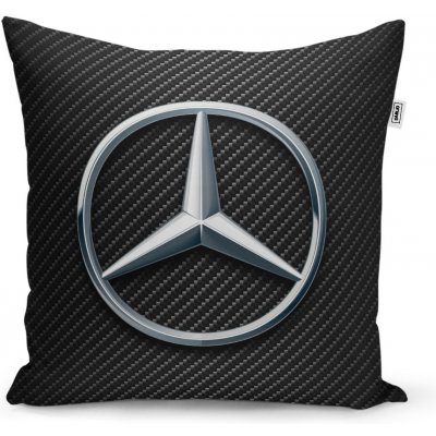 Sablio Polštář Logo 4 Carbon 40x40 – Zboží Dáma