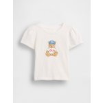 GAP Baby tričko Brannan Bear Bílá – Zboží Dáma