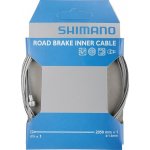 Shimano brzdové lanko s povlakem SIL-TEC 1,6x2050 mm nerez ocel + koncovky – Hledejceny.cz