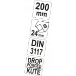 Yato klíč nastavitelný 200mm YT-21651 – Sleviste.cz