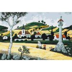 MALUJEŠ Malování podle čísel - JOSEF LADA - POLNÍ CESTOU Rozměr: 60x90 cm, Rámování: vypnuté plátno na rám – Zboží Mobilmania