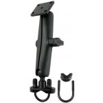 RAM MOUNTS RAM® U-Bolt držák na řídítka s dvojitou kuličkou s obdélníkovou deskou AMPS