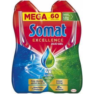 Somat Excellence Duo Gel 2 x 540 ml 60 PD