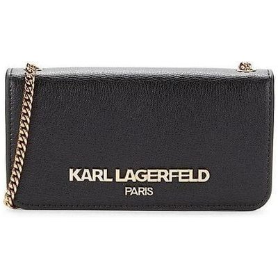 Karl Lagerfeld dámská kožená kabelka crossbody Chain Silver – Hledejceny.cz