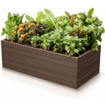 Prosperplast Vyvýšený záhon plastový Base Woody 149,2 cm hnědý IBWR-7587U – Zbozi.Blesk.cz