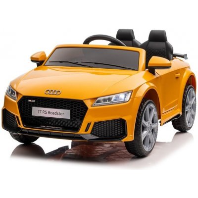 Mamido Elektrické autíčko Audi TT RS Roadster žlutá – Hledejceny.cz