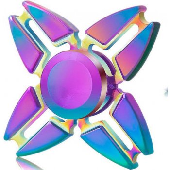 Fidget Spinner Duhový Crazy Gyro II