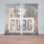 Sablio Záclony PUBG Exploze 2: 2ks 150x250cm – Hledejceny.cz