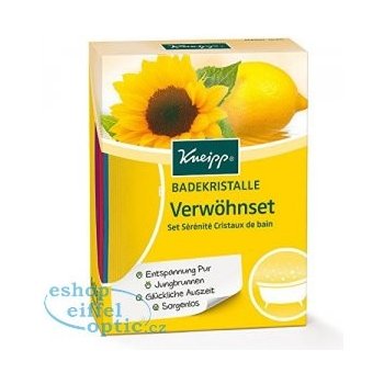 Kneipp soe do koupele Rozmazlování 4 x 60 g dárková sada