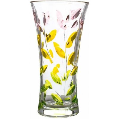 BOHEMIA PRESTIGE KŘISTÁLOVÁ VÁZA BOHEMIA PRESTIGE LAURUS SPRING 300MM – Hledejceny.cz