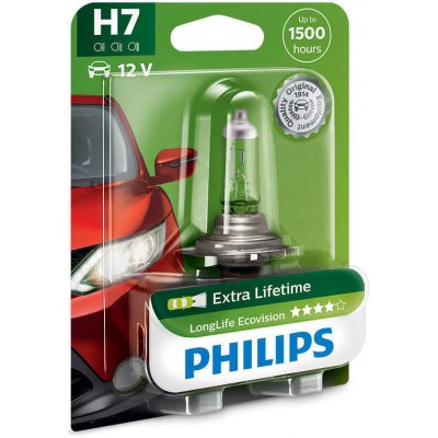 Philips LongLife EcoVision H7 PX26d 12V 55W 12972LLECOC1 | Zboží Auto