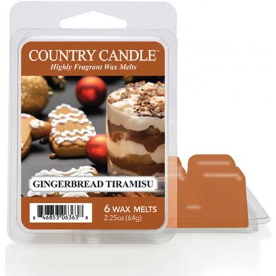 Country Candle Gingerbread Tiramisu vonný vosk 64 g – Hledejceny.cz