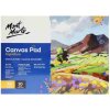 Skicák a náčrtník Mont Marte, CAXX0023, Canvas Pad, bavlněné plátno ve skicáku, 280 g/m2 A3 10 listů