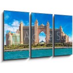 Obraz 3D třídílný - 90 x 50 cm - Atlantis, The Palm Hotel in Dubai Atlantis, The Palm Hotel v Dubaji – Zbozi.Blesk.cz