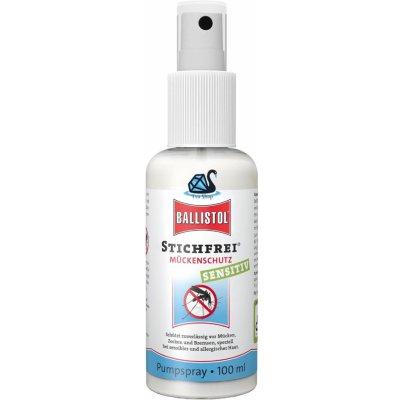Ballistol Stichfree spolehlivá ochrana před komáry, klíšťaty a mouchami 100 ml – Zbozi.Blesk.cz