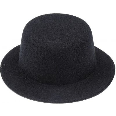 Prima-obchod Mini klobouček fascinátor k dozdobení 13,5 cm černá – Sleviste.cz
