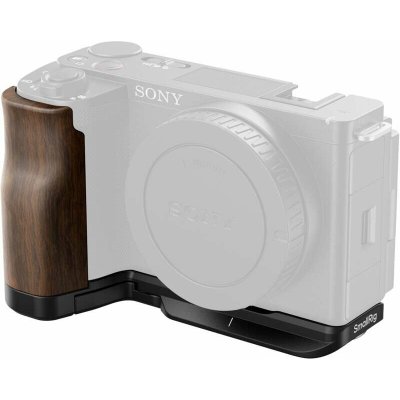 SmallRig L-Shape Mount Plate with Wooden Handle for Sony ZV-E10 II 4864 – Sleviste.cz
