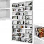 Tectake 401703 regál christel 180x102x23,5cm - bílá – Zboží Dáma