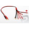 Kabel a konektor pro RC modely KAV36.611 nabíjecí kabel COMBO Dean-T gold 2 3.5 4 Tamiya