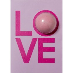 Bomb Cosmetics Love Card Šumivé přání s šumivá koule 40 g