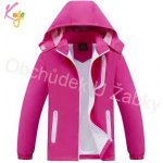 KUGO Dívčí jarní podzimní bunda B růžová – Hledejceny.cz