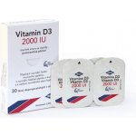 IBSA Vitamin D3 2000IU 30 filmů dispergovatelné v ústech – Hledejceny.cz