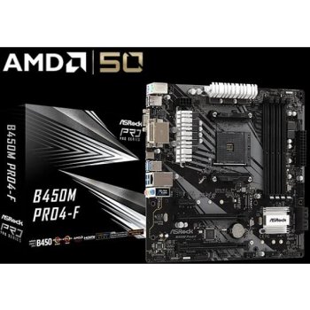 ASRock B450M Pro4-F