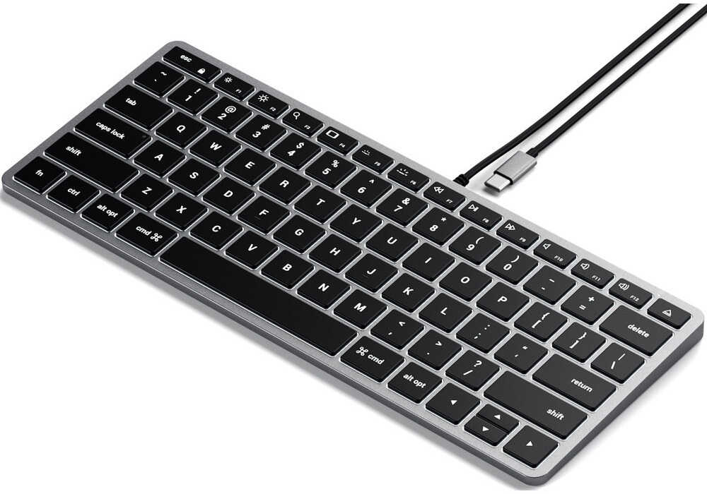 Slim W1 Wired Backlit Keyboard