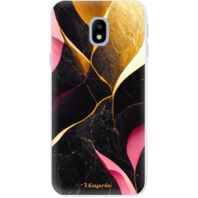 Pouzdro iSaprio - Gold Pink Marble - Samsung Galaxy J3 2017 – Zboží Mobilmania