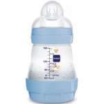 Mam Anti Colic antikoliková láhev na krmení silikon jemná savička modrá 160 ml – Sleviste.cz
