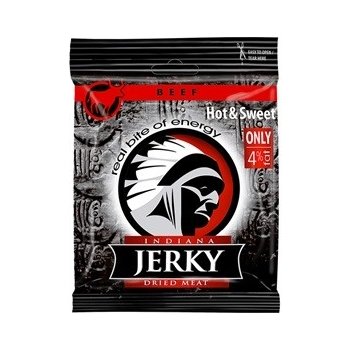 Indiana Beef Jerky Hot & Sweet 25 g