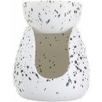 Bilovit Keramický aroma lampa na esenciální oleje s kropenatým – Zboží Dáma