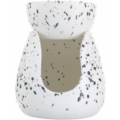 Bilovit Keramický aroma lampa na esenciální oleje s kropenatým – Zboží Dáma