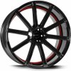 Alu kolo, lité kolo Corspeed DEVILLE 9,5x22 5x112 ET35 black gloss trim red