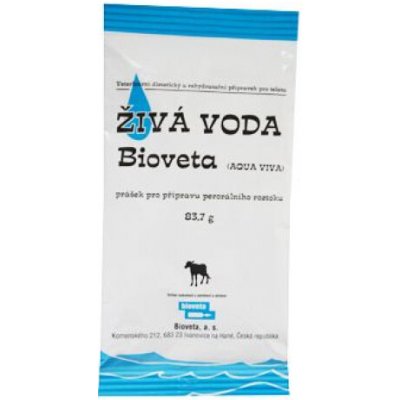 Bioveta Živá voda Aqua Viva plv 83,7 g – Zboží Mobilmania