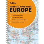 Collins Essential Road Atlas Europe – Zboží Dáma