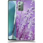 Pouzdro ACOVER Samsung Galaxy Note 20 s motivem Lavender