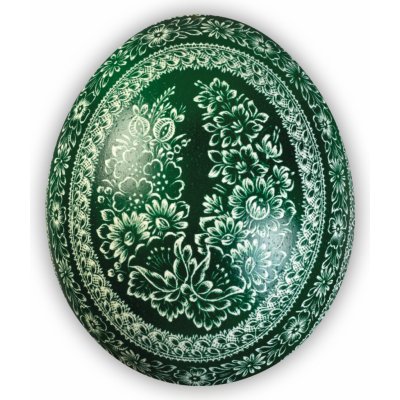 Pštrosí kraslice vyškrabovaná jednobarevná vzor pj-0160 – Zbozi.Blesk.cz