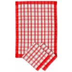 Sleep-well TRADIČNÍ KÁRO 50 x 70 cm červená 3 ks – Hledejceny.cz