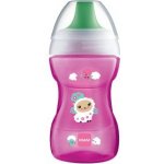 MAM hrnek na učení Fun to drink cup modrý 270 ml – Zboží Dáma