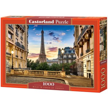 CASTORLAND Procházka Paříží při západu slunce 1000 dílků